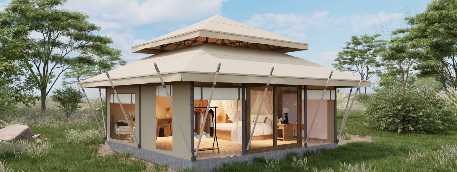 南浔区户外野奢帐篷